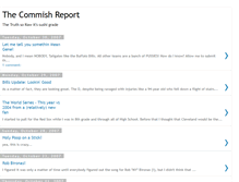 Tablet Screenshot of commishreport.blogspot.com