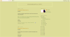 Desktop Screenshot of geografiaetc.blogspot.com