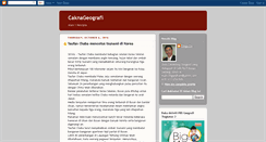 Desktop Screenshot of caknageografi.blogspot.com
