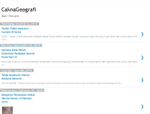 Tablet Screenshot of caknageografi.blogspot.com