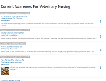 Tablet Screenshot of mdxvetnursing.blogspot.com