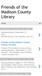Mobile Screenshot of madisonlibraryfriends.blogspot.com