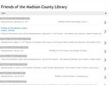 Tablet Screenshot of madisonlibraryfriends.blogspot.com