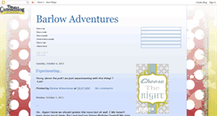 Desktop Screenshot of barlowadventures.blogspot.com