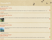 Tablet Screenshot of fitnessbyty.blogspot.com