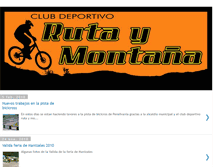 Tablet Screenshot of clubrutaymontana.blogspot.com