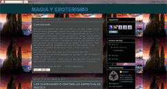 Desktop Screenshot of ocultismoymagia.blogspot.com