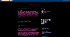 Desktop Screenshot of ihearthaiti.blogspot.com