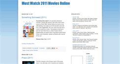 Desktop Screenshot of must-watch-2011-movies.blogspot.com