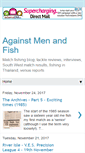 Mobile Screenshot of againstmenandfish.blogspot.com
