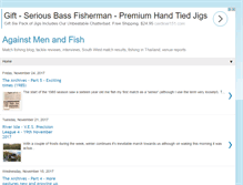 Tablet Screenshot of againstmenandfish.blogspot.com