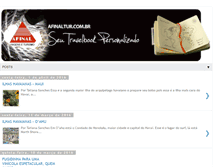 Tablet Screenshot of afinalturismo.blogspot.com