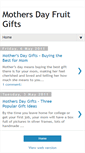 Mobile Screenshot of mothers-day-fruit-gifts.blogspot.com