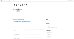 Desktop Screenshot of fendynaz.blogspot.com