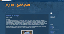 Desktop Screenshot of d-d-reviews.blogspot.com