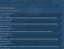 Tablet Screenshot of d-d-reviews.blogspot.com