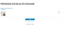 Tablet Screenshot of escuelasnaguake.blogspot.com