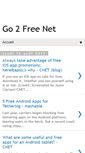 Mobile Screenshot of go2freenet.blogspot.com