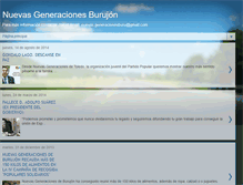 Tablet Screenshot of nuevasgeneracionesburu.blogspot.com