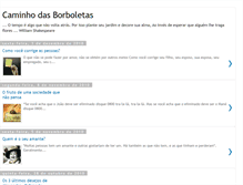 Tablet Screenshot of caminhodasborboletas06.blogspot.com