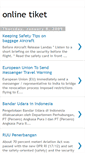 Mobile Screenshot of bookingtiket.blogspot.com