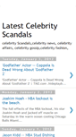 Mobile Screenshot of latestcelebrityscandals.blogspot.com