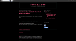 Desktop Screenshot of fromk2day.blogspot.com