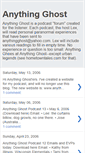 Mobile Screenshot of anythingghost.blogspot.com