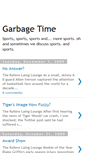 Mobile Screenshot of garbagetime3.blogspot.com