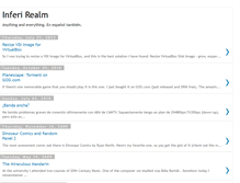 Tablet Screenshot of inferirealm.blogspot.com