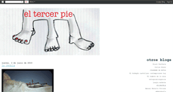 Desktop Screenshot of eltercerpie.blogspot.com