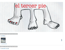 Tablet Screenshot of eltercerpie.blogspot.com