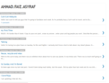 Tablet Screenshot of faezasyraf.blogspot.com