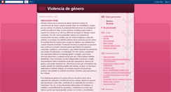 Desktop Screenshot of findelaviolenciadegenero.blogspot.com