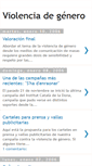 Mobile Screenshot of findelaviolenciadegenero.blogspot.com
