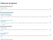 Tablet Screenshot of findelaviolenciadegenero.blogspot.com