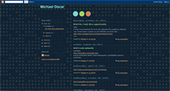 Desktop Screenshot of michaeloscar.blogspot.com