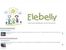 Tablet Screenshot of elebelly.blogspot.com