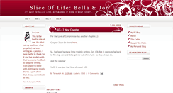 Desktop Screenshot of bella-n-jon.blogspot.com