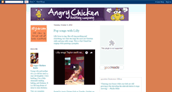 Desktop Screenshot of angrychickenknits.blogspot.com