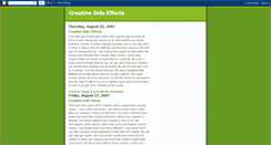 Desktop Screenshot of creatinesideeffects.blogspot.com