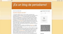 Desktop Screenshot of esunblogdeperiodismo.blogspot.com