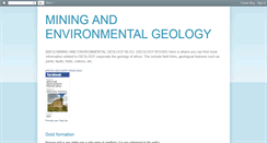 Desktop Screenshot of geologydata.blogspot.com