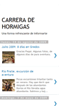 Mobile Screenshot of carreradehormigas.blogspot.com