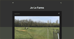 Desktop Screenshot of jolefarms.blogspot.com