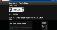 Desktop Screenshot of damianpanfublog.blogspot.com