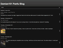 Tablet Screenshot of damianpanfublog.blogspot.com