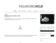 Tablet Screenshot of paganismohoje.blogspot.com