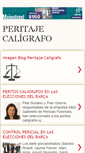 Mobile Screenshot of peritaje-caligrafo.blogspot.com