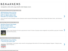 Tablet Screenshot of benaktigasungai.blogspot.com